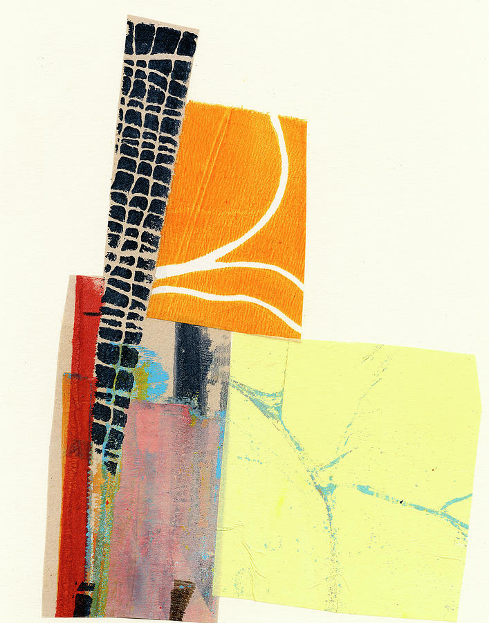 Bits and Pieces #20 Painting by Jane Davies