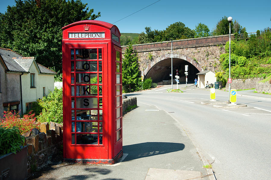 Bittaford Red Telephone Box Dartmoor Photograph by Helen Jackson