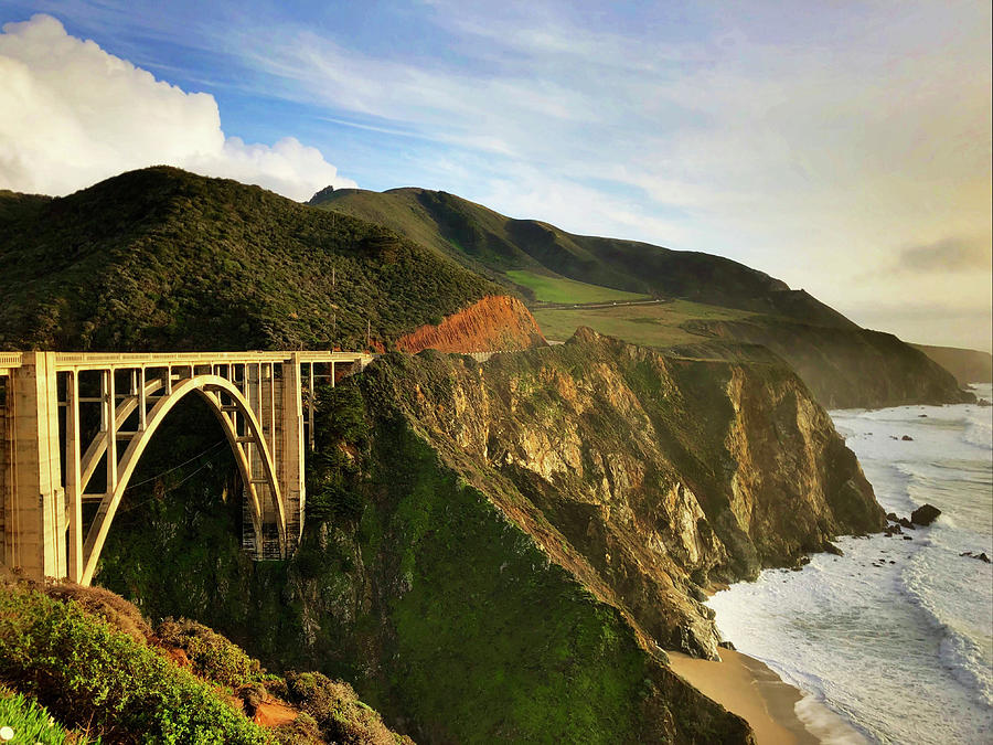 Bixby Creek Bridge in Big Sur California Photograph by Todd Aaron