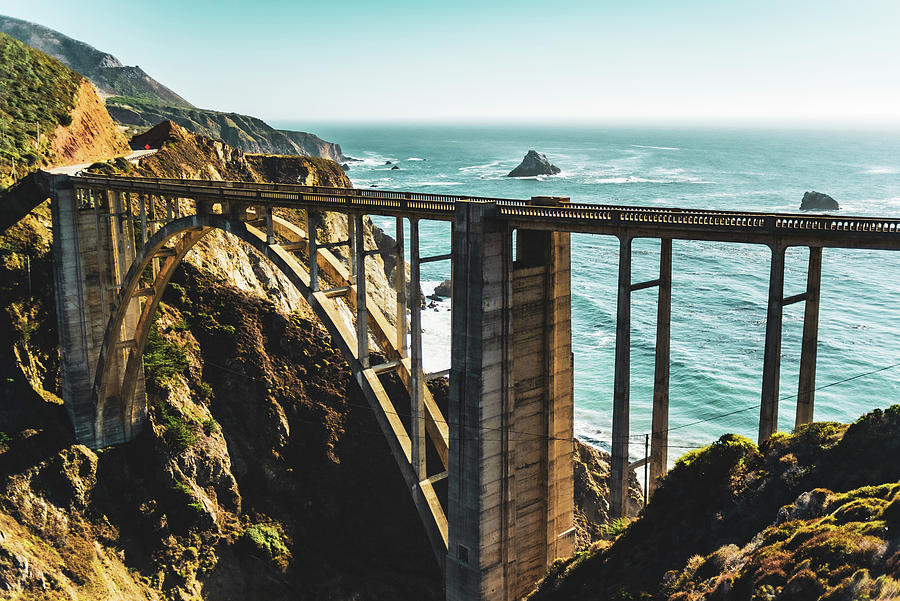 Bixby Creek Bridge on HWY 1 Photograph by Local Snaps Photography