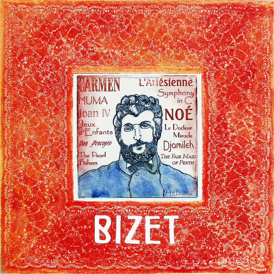 Bizet Mixed Media by Paul Helm