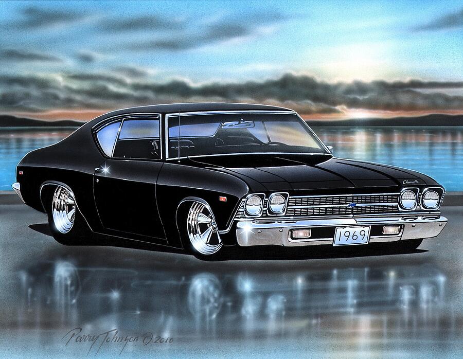 1969 chevelle black