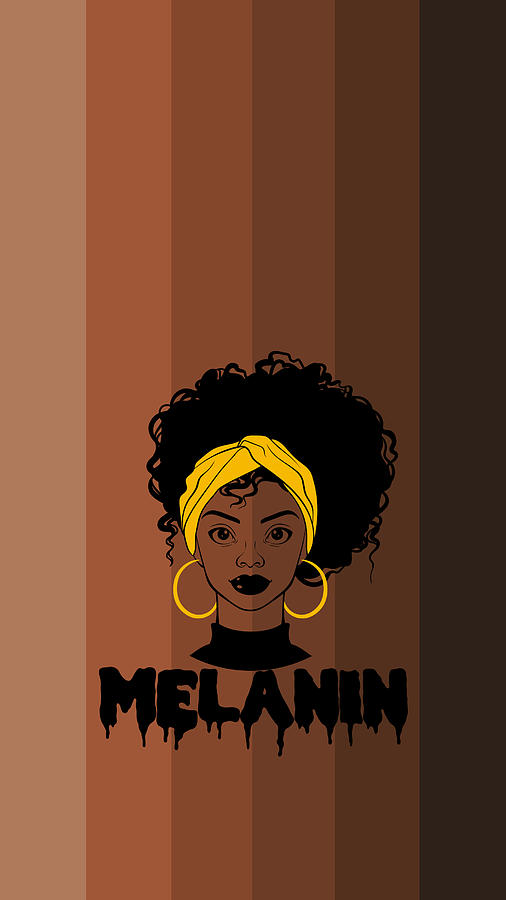 Black Afro Melanin Queen Digital Art By Mercoat Ug Haftungsbeschraenkt 