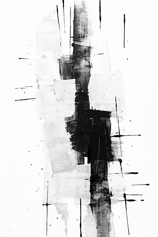 Black and Gray Painting by Lourry Legarde