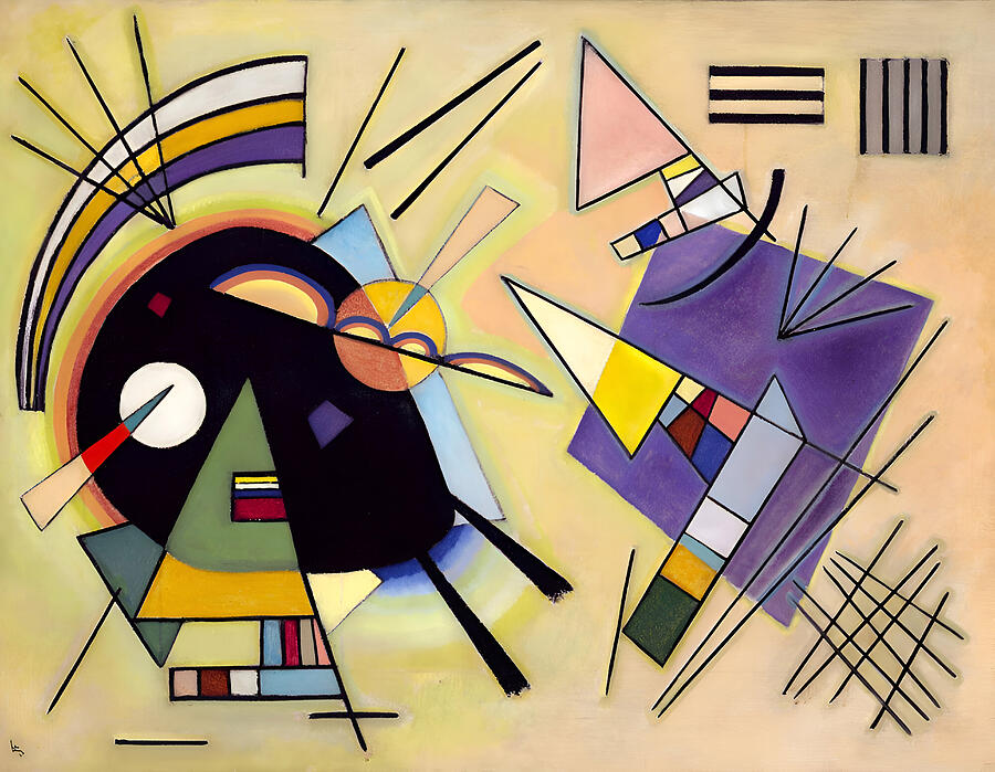 Black and Violet Painting by Long Shot Black and Violet Painting by Long Shot