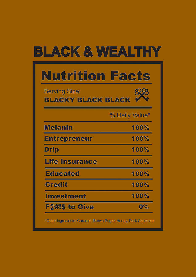 Wealth Digital Art - Black and Wealthy by Keys to Black Wealth Wealth Digital Art - Black and Wealthy by Keys to Black Wealth