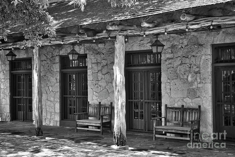 Alamo Photograph - Black And White Alamo Adobe by Kirt Tisdale Alamo Photograph - Black And White Alamo Adobe by Kirt Tisdale