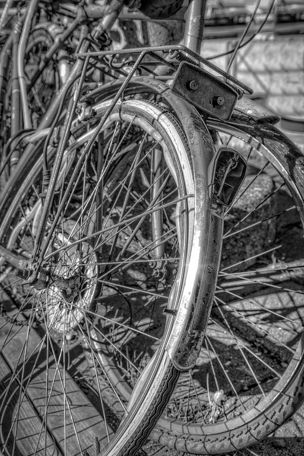 Black and White and Rusty Photograph by Debra and Dave Vanderlaan