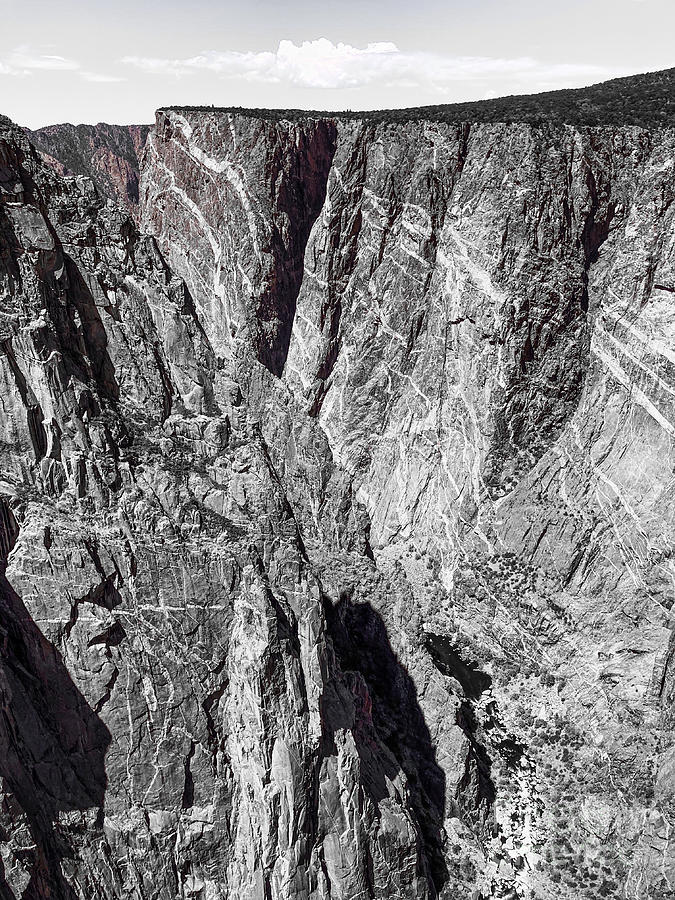 Black and White Canyon of the Gunnison Photograph by Saving Memories By Making Memories Black and White Canyon of the Gunnison Photograph by Saving Memories By Making Memories