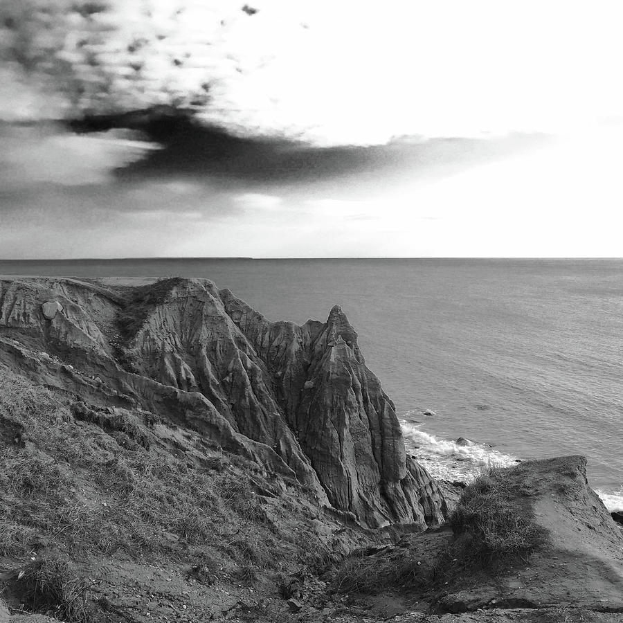 Black And White Cliff Photograph By Klph Andjohnstudio - Fine Art America