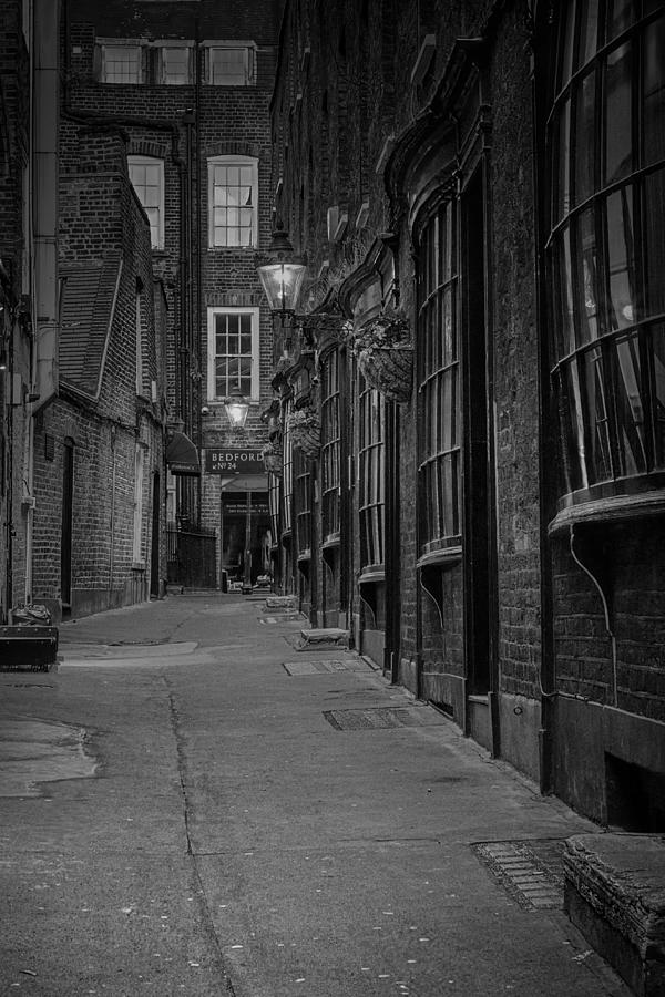 Black and White Goodwin's Court Photograph by Raymond Hill - Fine Art ...