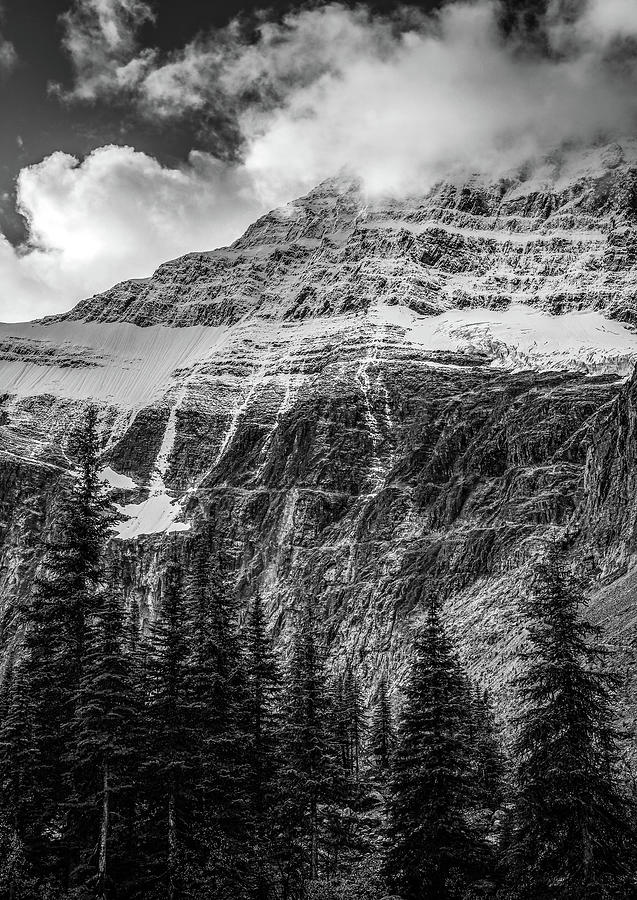 Black And White Mount Edith Canada Photograph by Dan Sproul - Fine Art ...