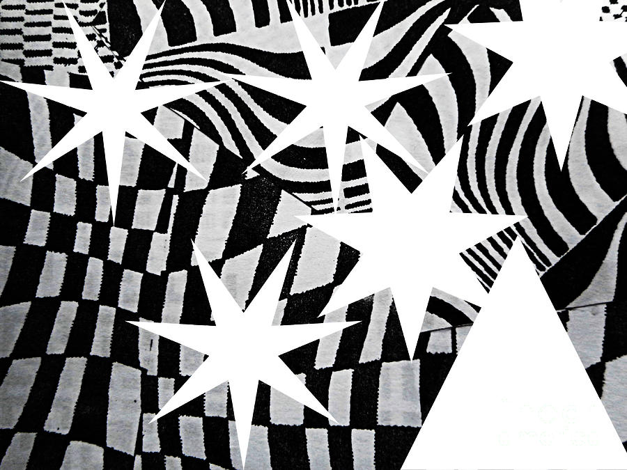 Black and White Painting-11 Painting by Katerina Stamatelos
