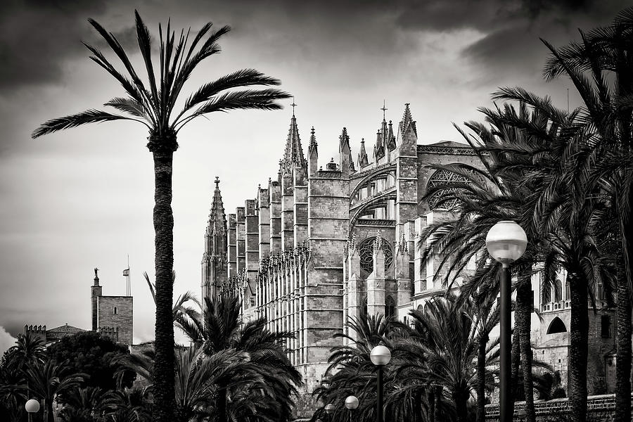 Black and White Photography - Palma de Mallorca Photograph by Alexander Voss