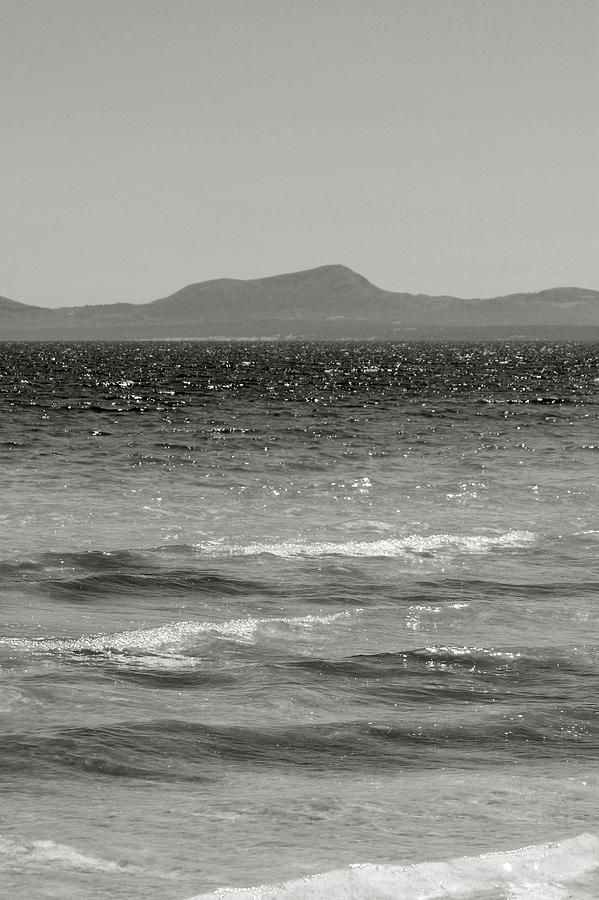 Black And White Sea Photograph by Severija Kirilovaite