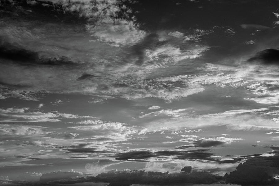 Black and White Sunset Digital Art by Debra Reyes - Fine Art America