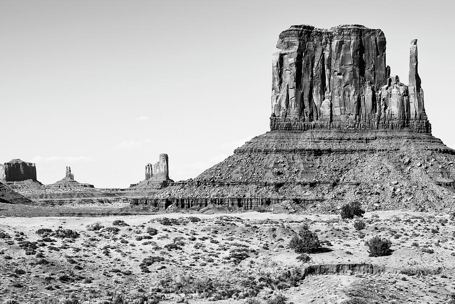 Black Arizona Series - Monument Valley Photograph by Philippe HUGONNARD