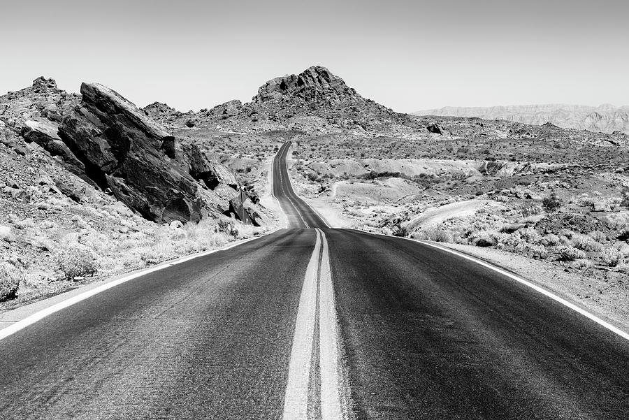 Black Arizona Series - The Valley Drive II Photograph by Philippe HUGONNARD