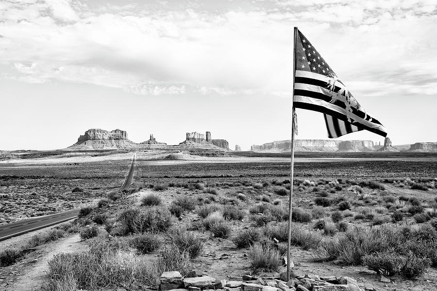 Black Arizona Series - The Wild West Photograph by Philippe HUGONNARD
