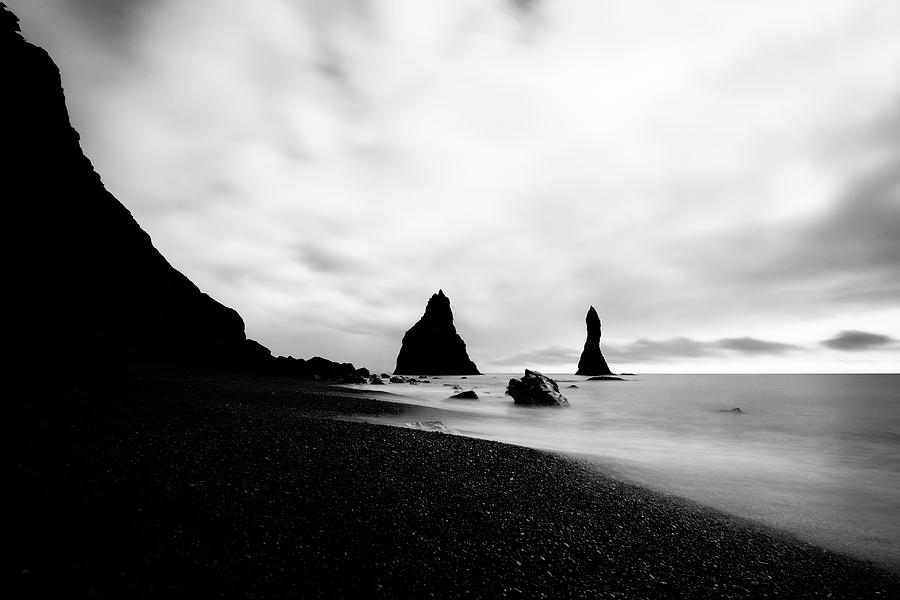Black beach II - Vik, Iceland Photograph by George Vlachos