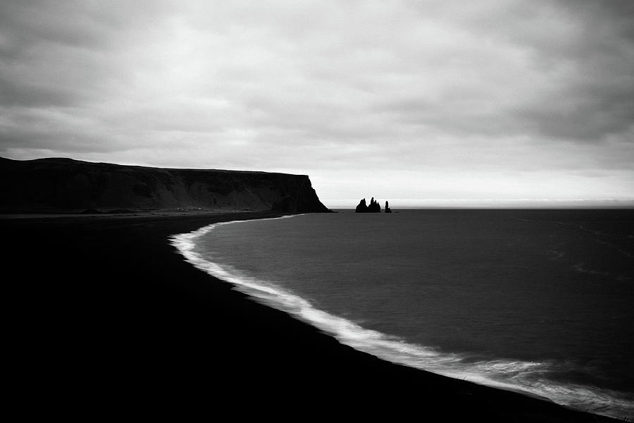Black beach III - Vik, Iceland Photograph by George Vlachos