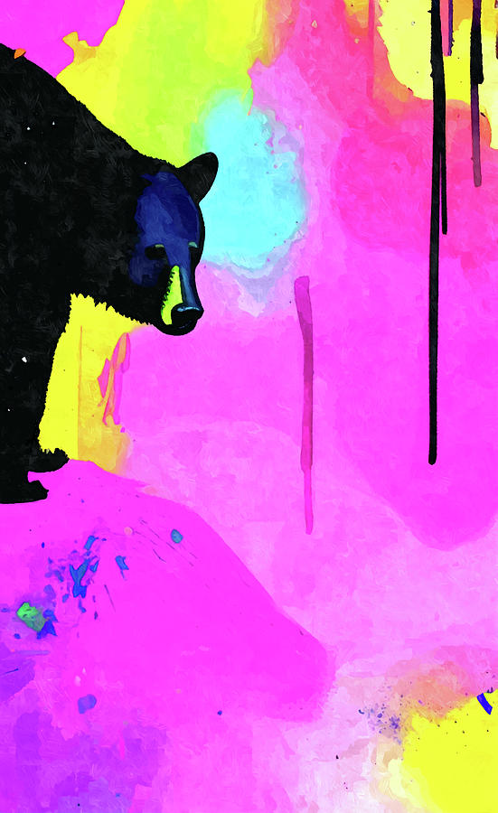 Black Bear 8 Painting