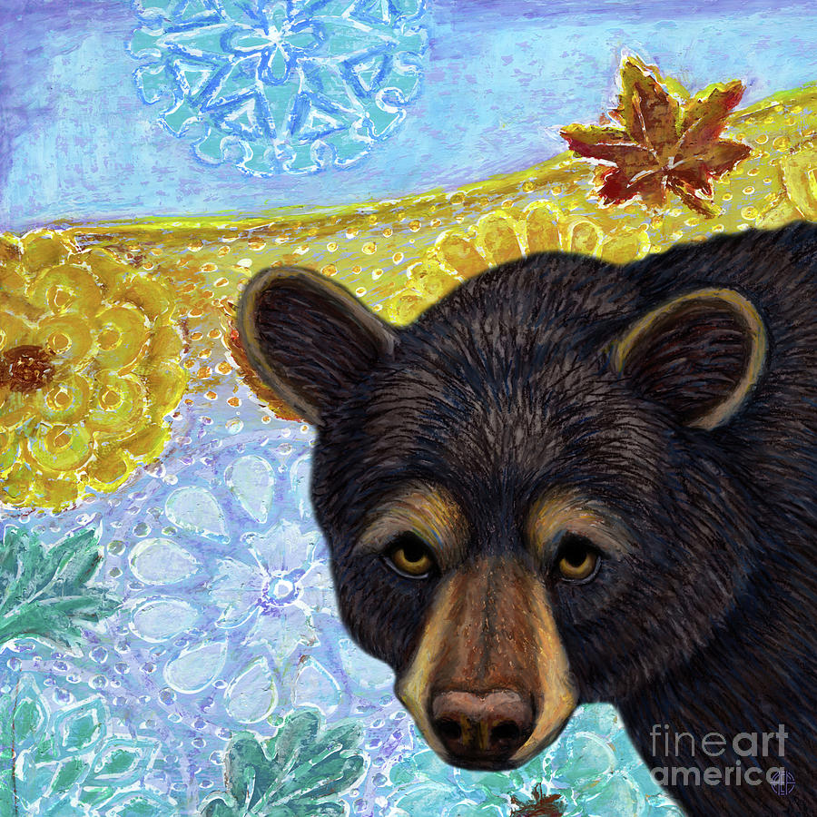 Black Bear Beach Painting by Amy E Fraser