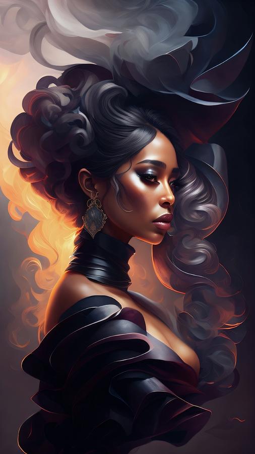 Black Beauty Digital Art by Tricky Woo - Fine Art America