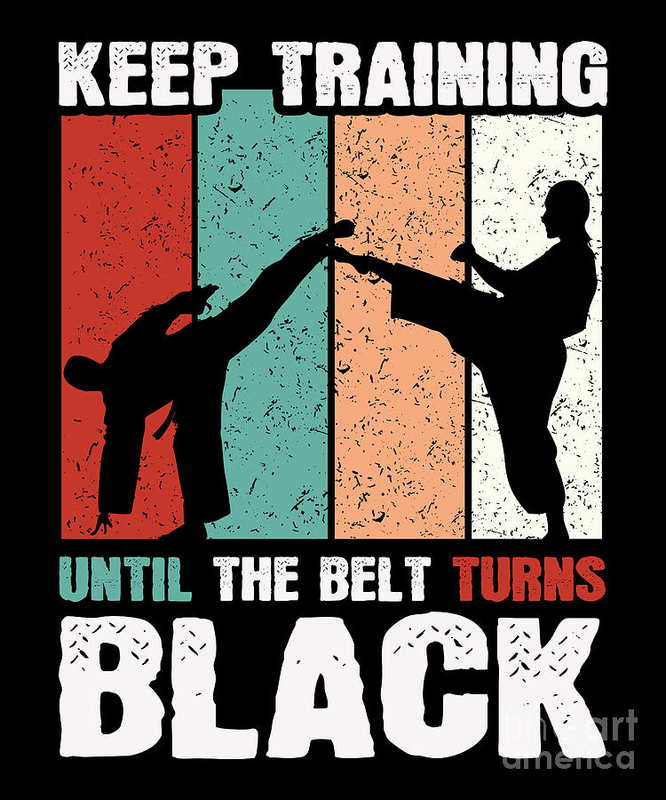 Black Belt Martial Arts Digital Art by Shir Tom - Fine Art America