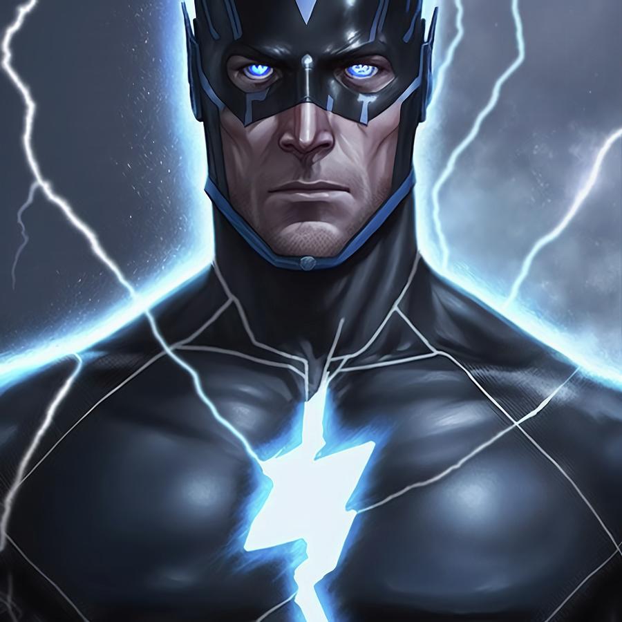 Black Bolt Digital Art by Creationistlife - Fine Art America