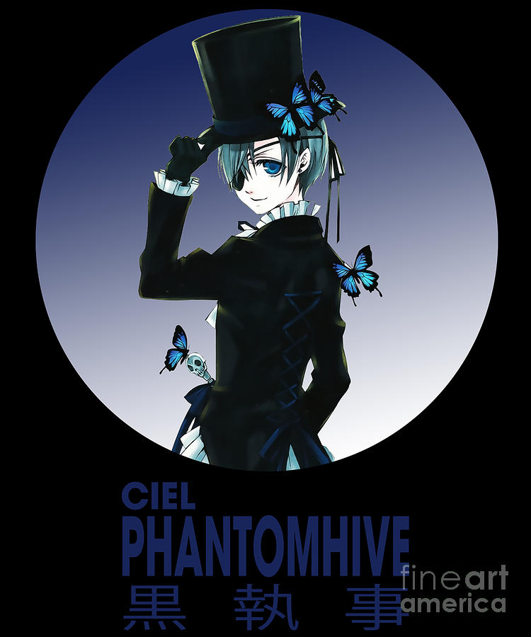 Black Butler Art Ciel Phantomhive Anime Drawing by Anime Art | Fine Art ...