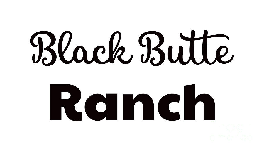 Black Butte Ranch, Vacation, Sisters, Oregon, Travel Shirt, Souvenirs, Oregon Gifts,  Digital Art by David Millenheft