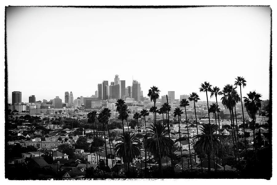 Black California Series - Los Angeles City of Angels Photograph by Philippe HUGONNARD