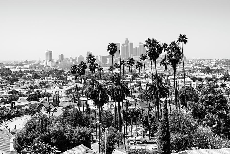 Black California Series - Los Angeles View Photograph by Philippe HUGONNARD