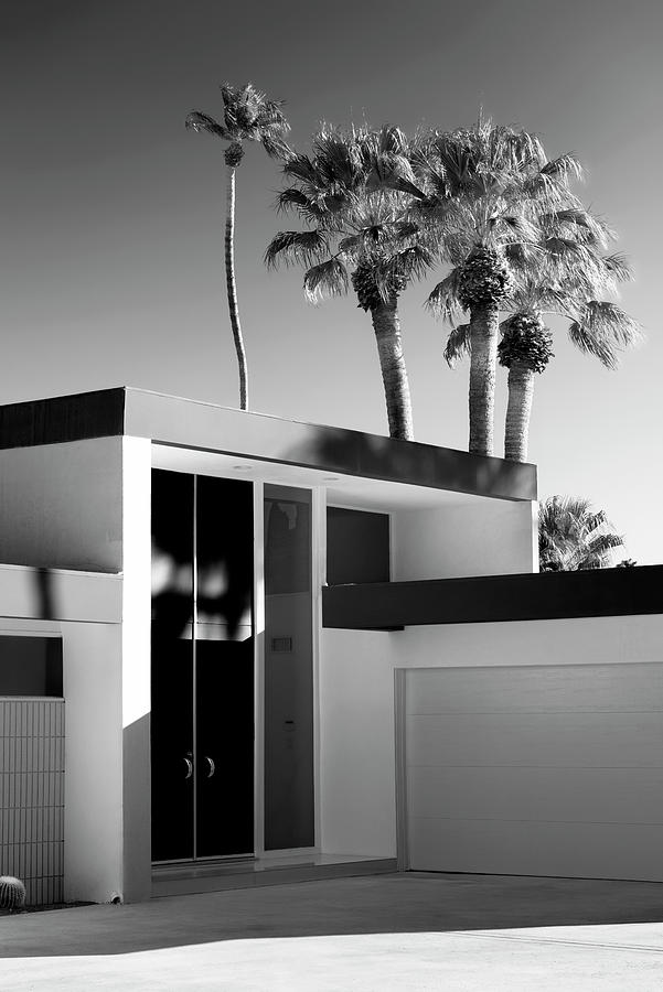 Black California Series - Palm Springs Modern Design Photograph by Philippe HUGONNARD