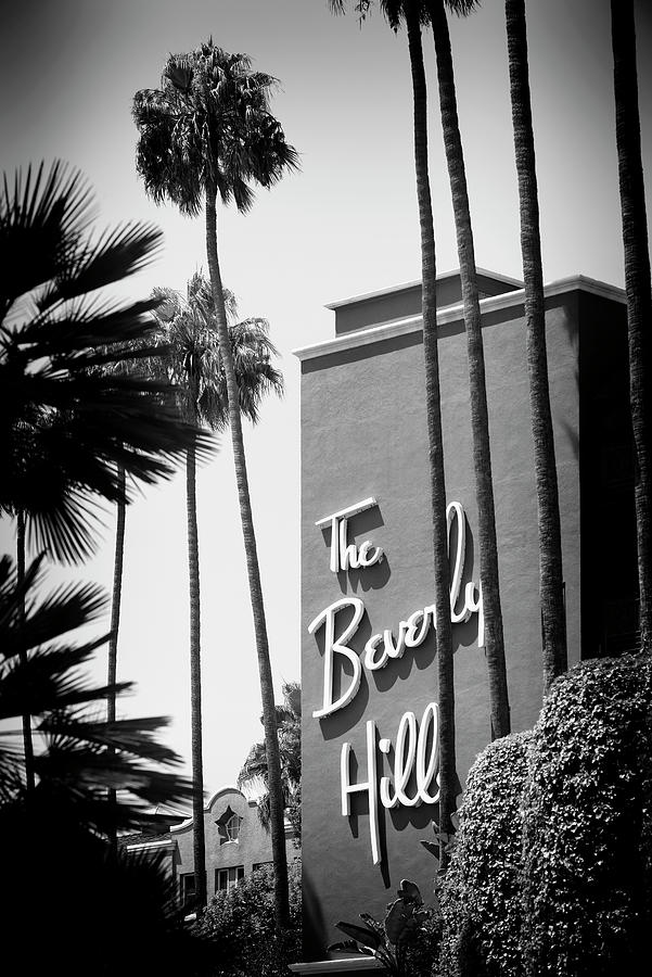 Black California Series - The Beverly Hills Photograph by Philippe HUGONNARD
