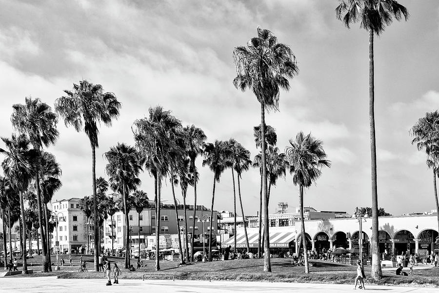 Black California Series - Venice Beach #02 Photograph by Philippe HUGONNARD