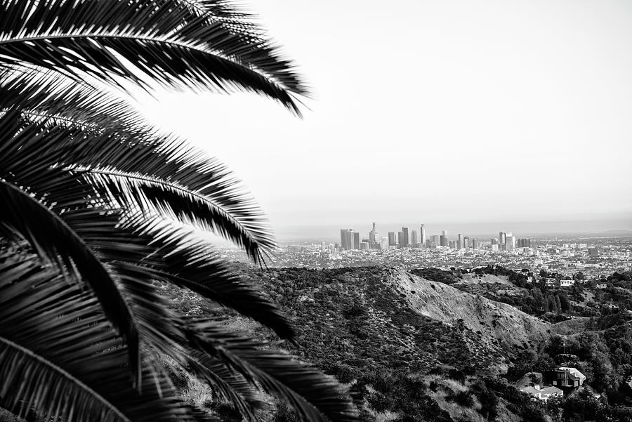 Black California Series - View of Los Angeles Photograph by Philippe HUGONNARD