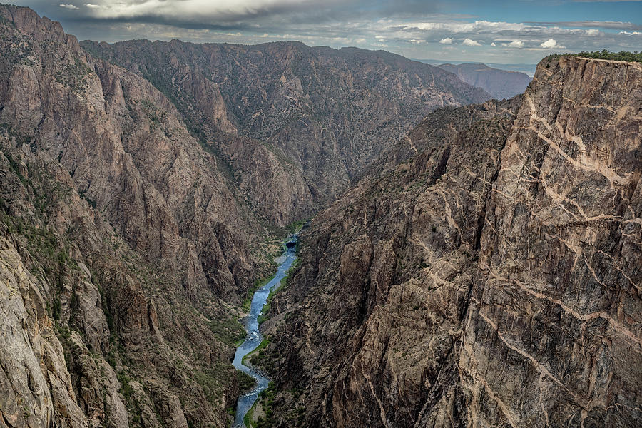 Black Canyon of the Gunnison Photograph by George Buxbaum