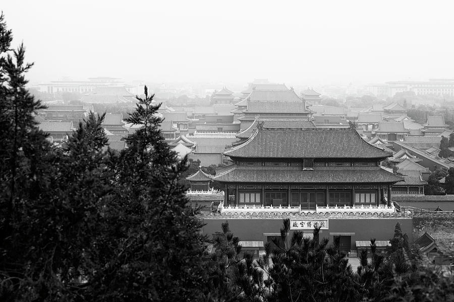 Black China Series - The Forbidden City I I I Photograph by Philippe HUGONNARD