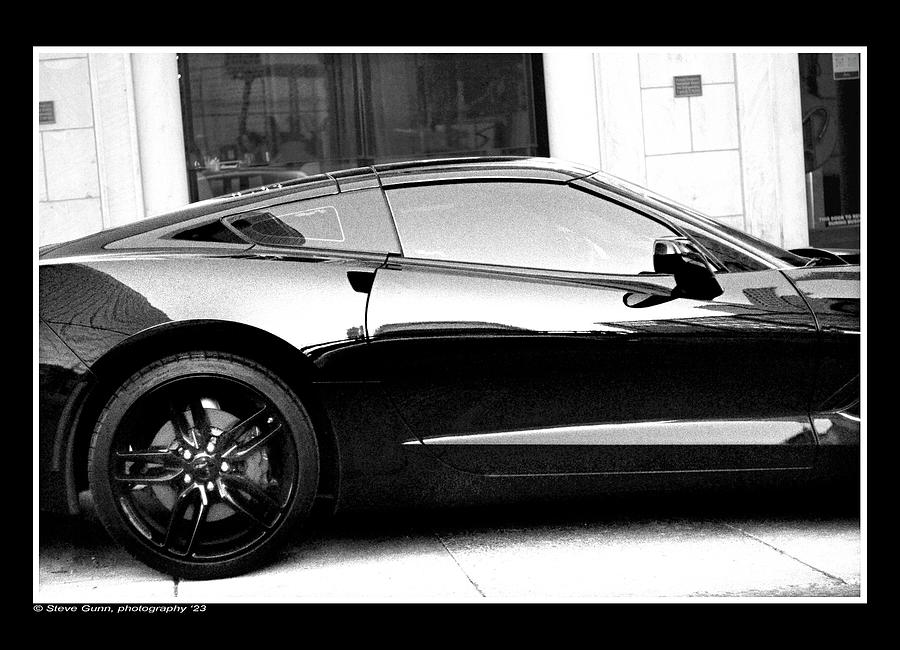 Black Corvette Photograph by Steve Gunn - Fine Art America