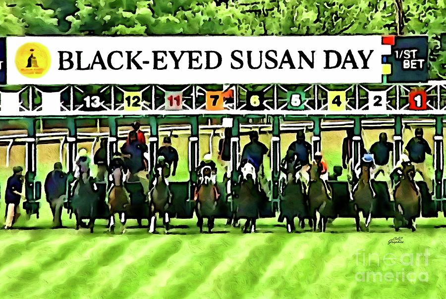 Black-Eyed Susan Day Digital Art by CAC Graphics