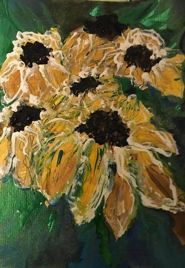 Black-eyed Susans Painting by Julie Rolwing | Fine Art America