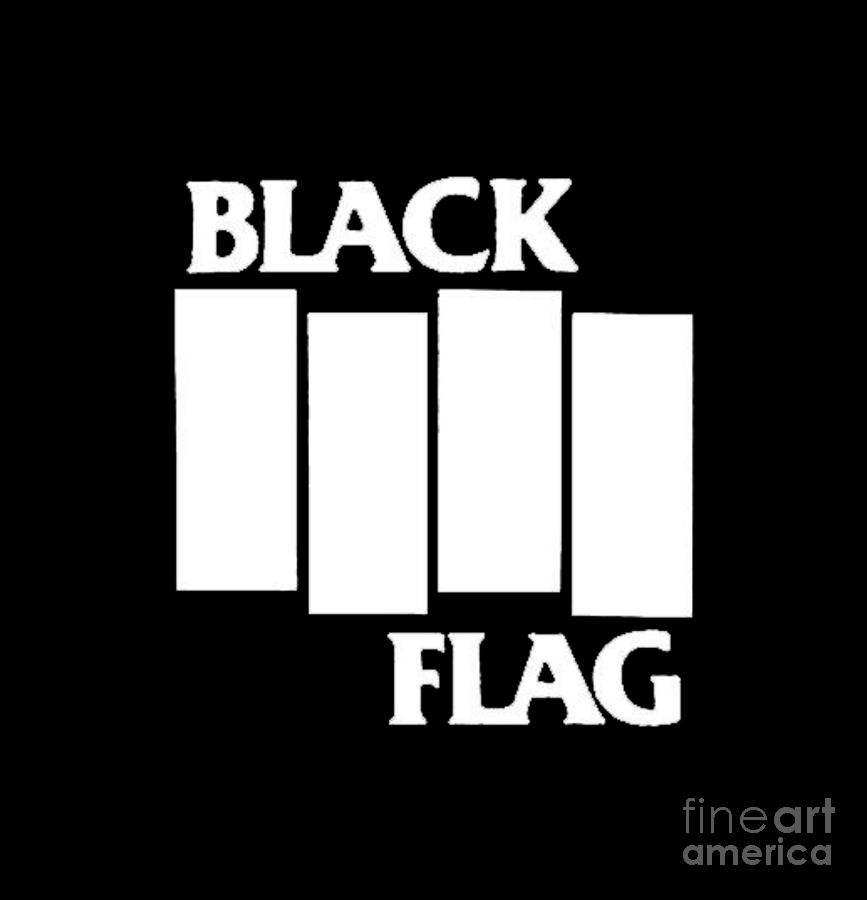 Black Flag Digital Art by Wild Earth - Fine Art America