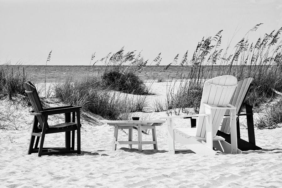 Black Florida Series - Relaxing Photograph by Philippe HUGONNARD
