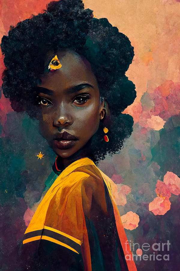 Black girl magic 2 Digital Art by Kelle Hines - Fine Art America