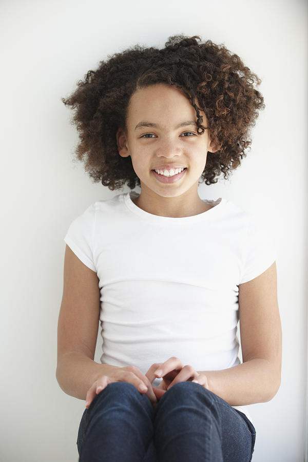 Black girl smiling Photograph by LWA/Dann Tardif
