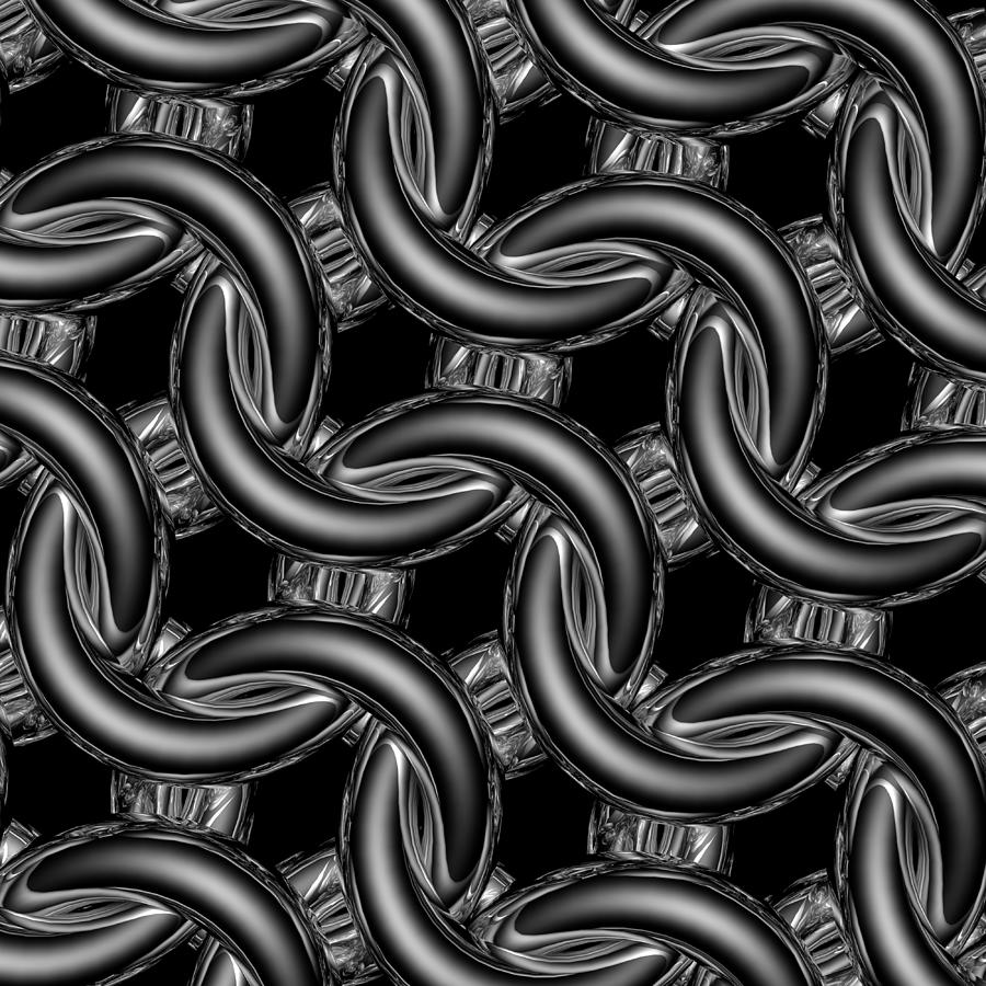 Black Glass Digital Art by Aislyn of Urban Maille - Fine Art America