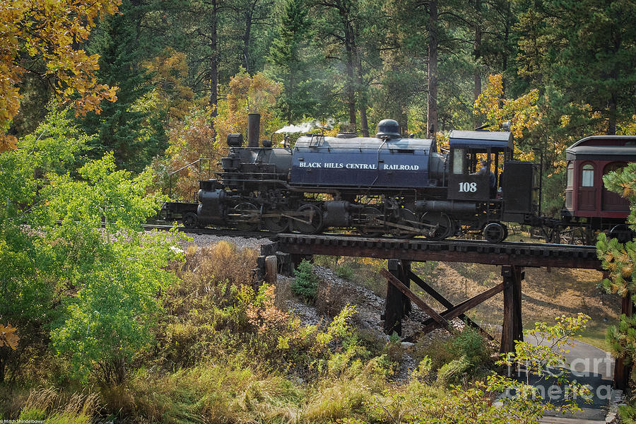 Black Hills Central Railroad 108 Photograph