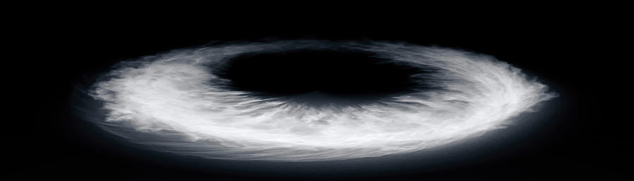 Black Hole Cloud Digital Art